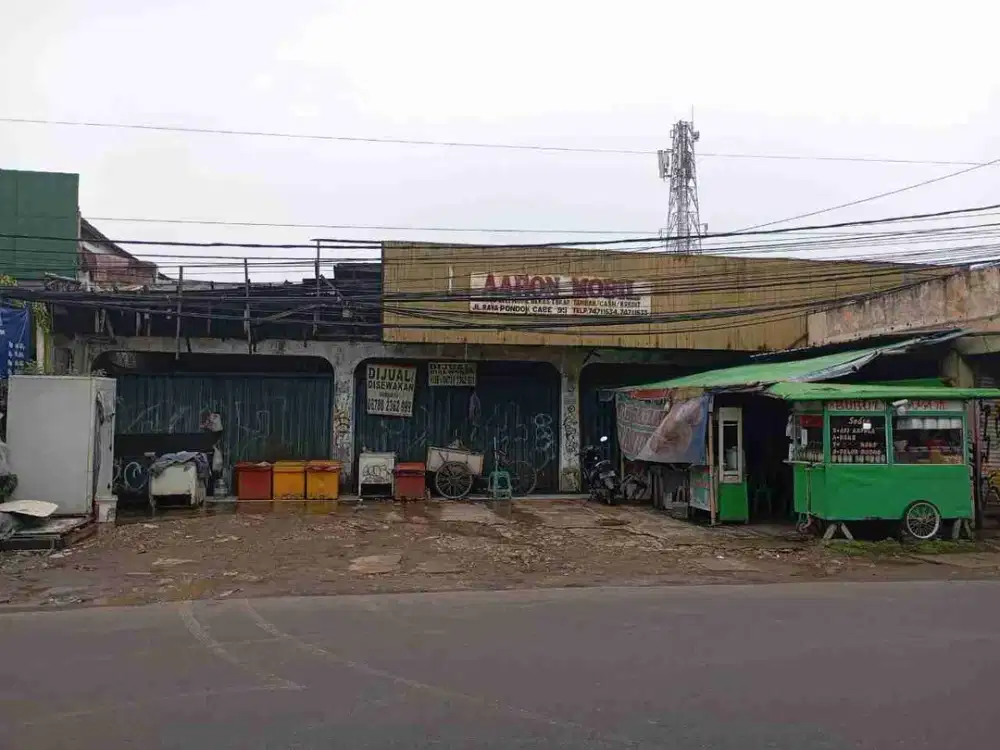 Bangunan Komersial Siap Pakai Pinggir Jalan Di Pondok Cabe Raya