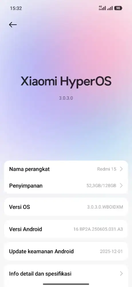 Xiaomi Redmi 15 8/128