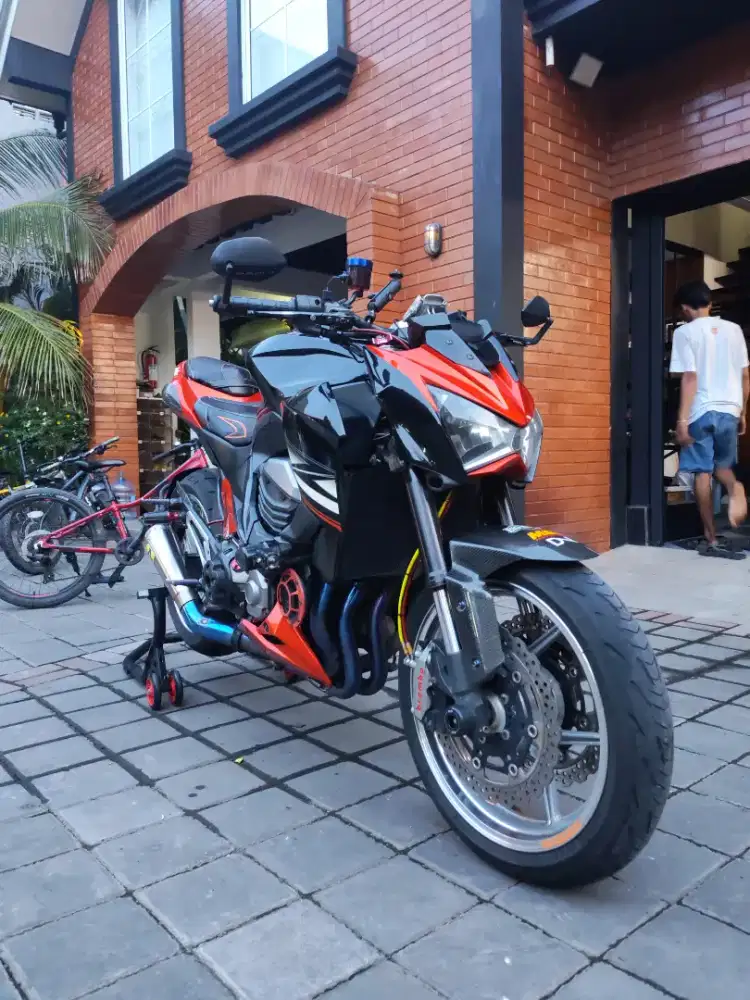 Kawasaki Z800 Tahun 2014 Full Modif