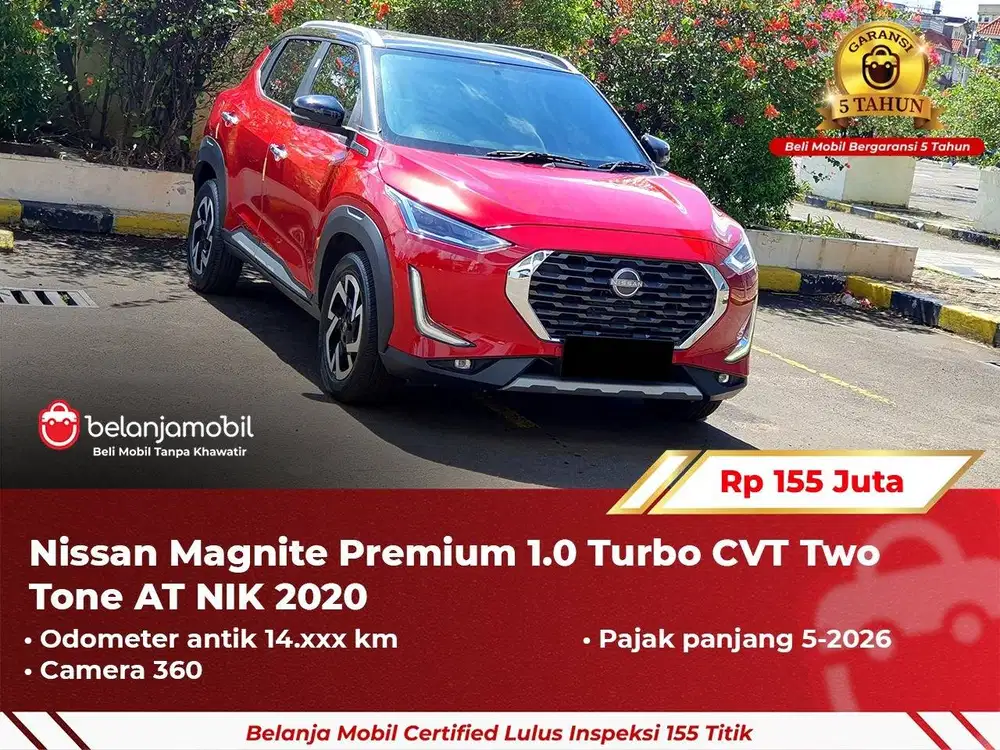 [ GARANSI 5TH ] Nissan Magnite Premium 1.0 Turbo Two Tone 2020/2021