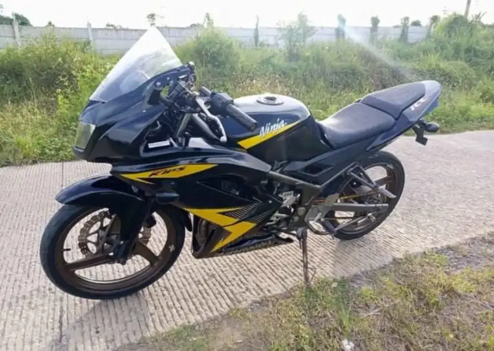 Yang lagi mau cari motor ninja rr 2 tak tahun 2014 warna htm