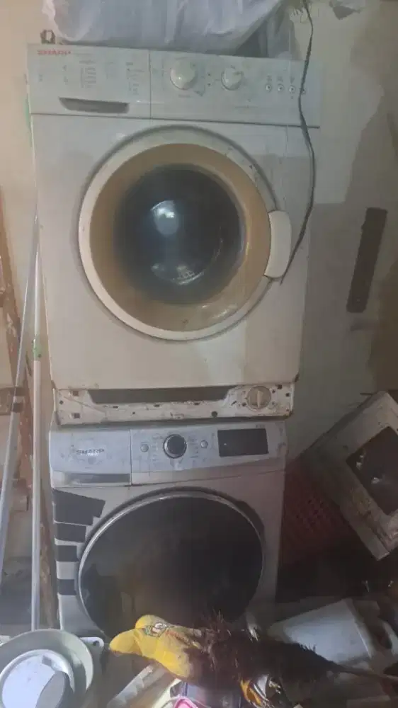 Mesin cuci lama ga di pake