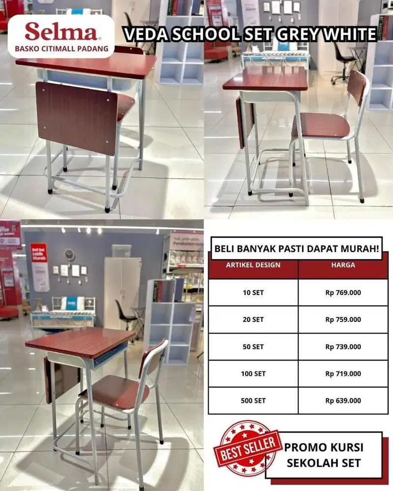 MEJA KURSI SEKOLAH VEDA