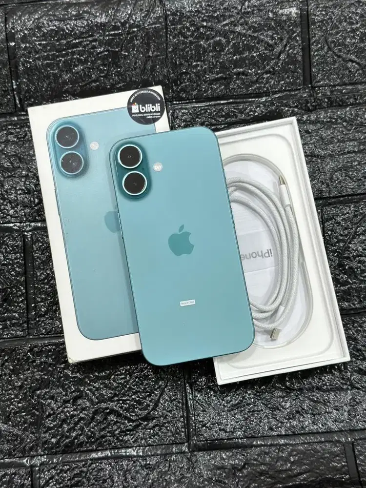 Iphone 16 128gb ibox garansi aktif sampai september 2026