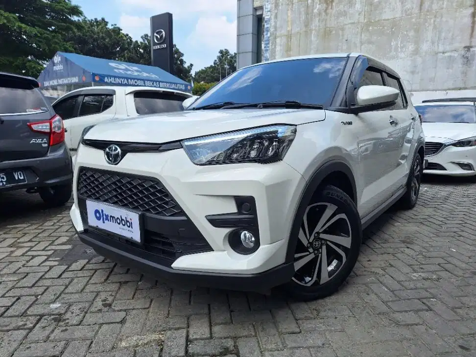 DP MURAH Toyota Raize 1.0 G One Tone Bensin-AT 2021 Putih CTRPB