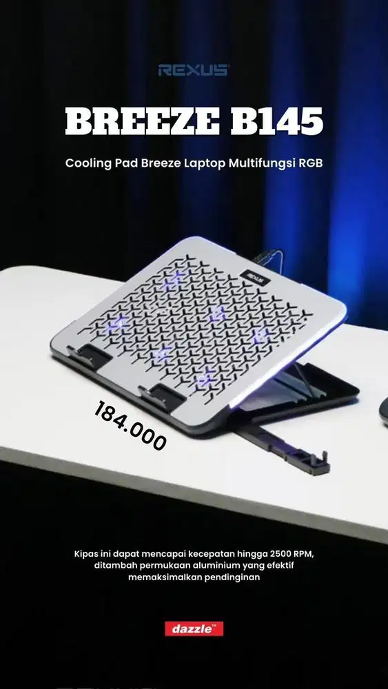 Cooling laptop rexus B145