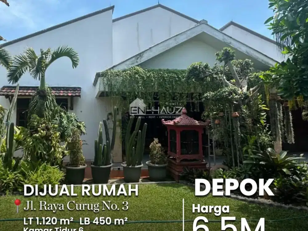 (RB) DI JUAL RUMAH di JL. RAYA CURUG NO.3, DEPOK