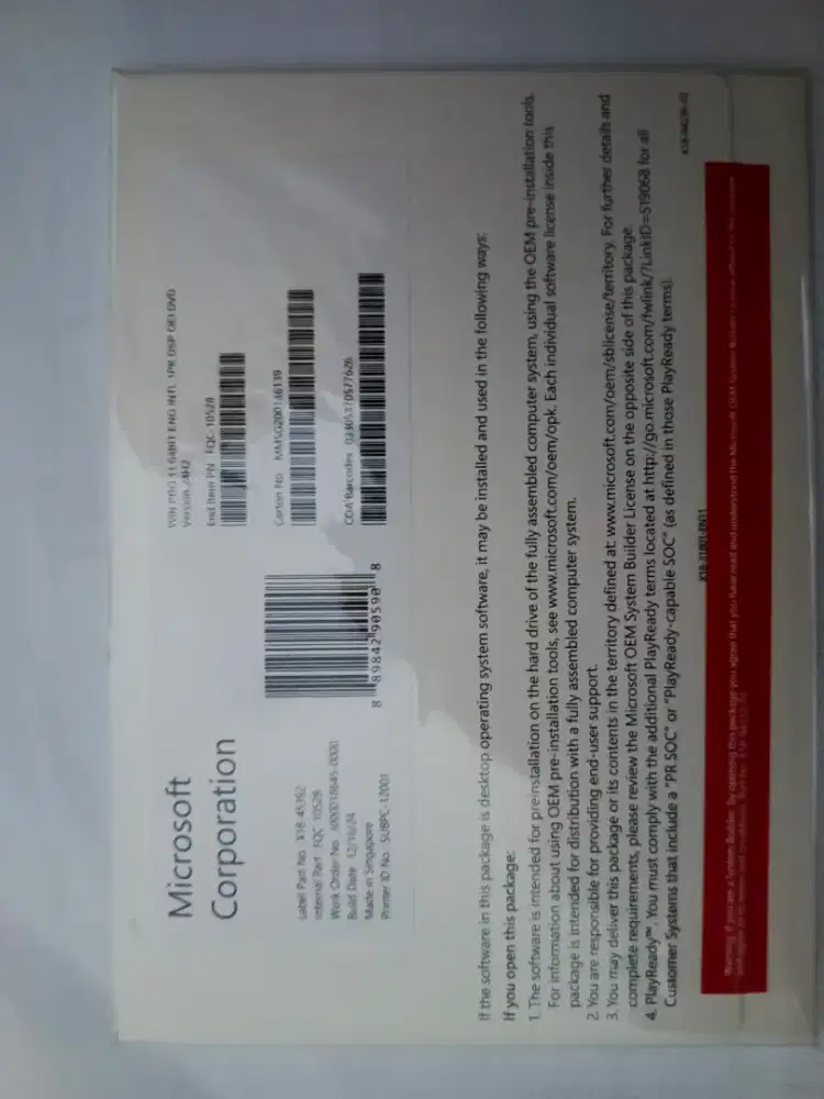 Windows 11 pro 64 bit original