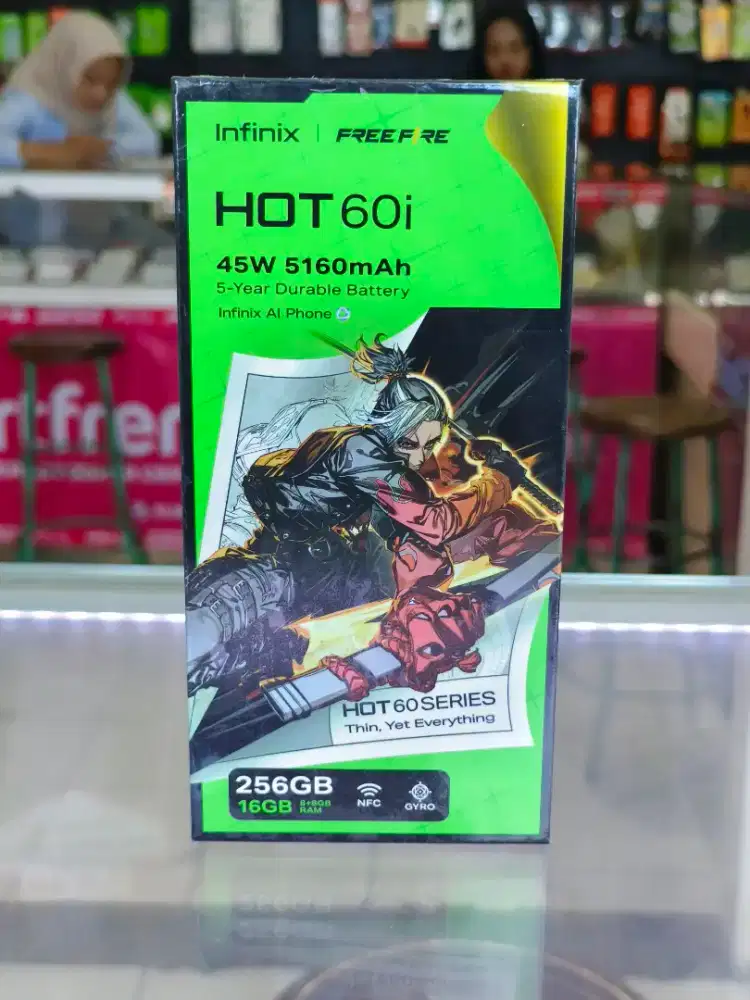 Infinix Hot 60i 8/256 baru