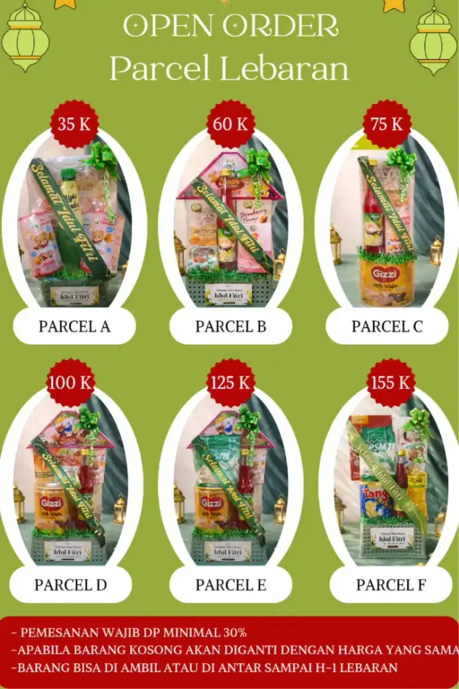 Parcel hampers lebaran