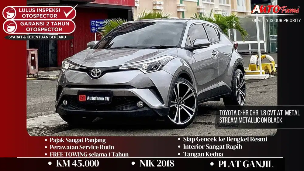 Toyota C-HR CHR 1.8 CVT AT 2018