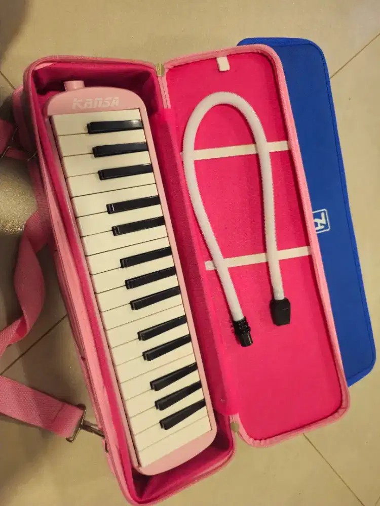 Pianika 2 item Masih baru alias ngak jadi pakai