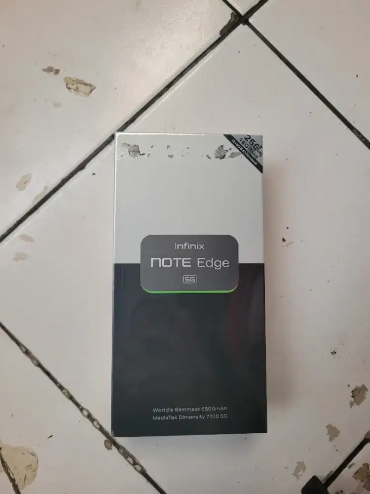 Infinix note edge baru ram 8/256 segel blm aktivasi