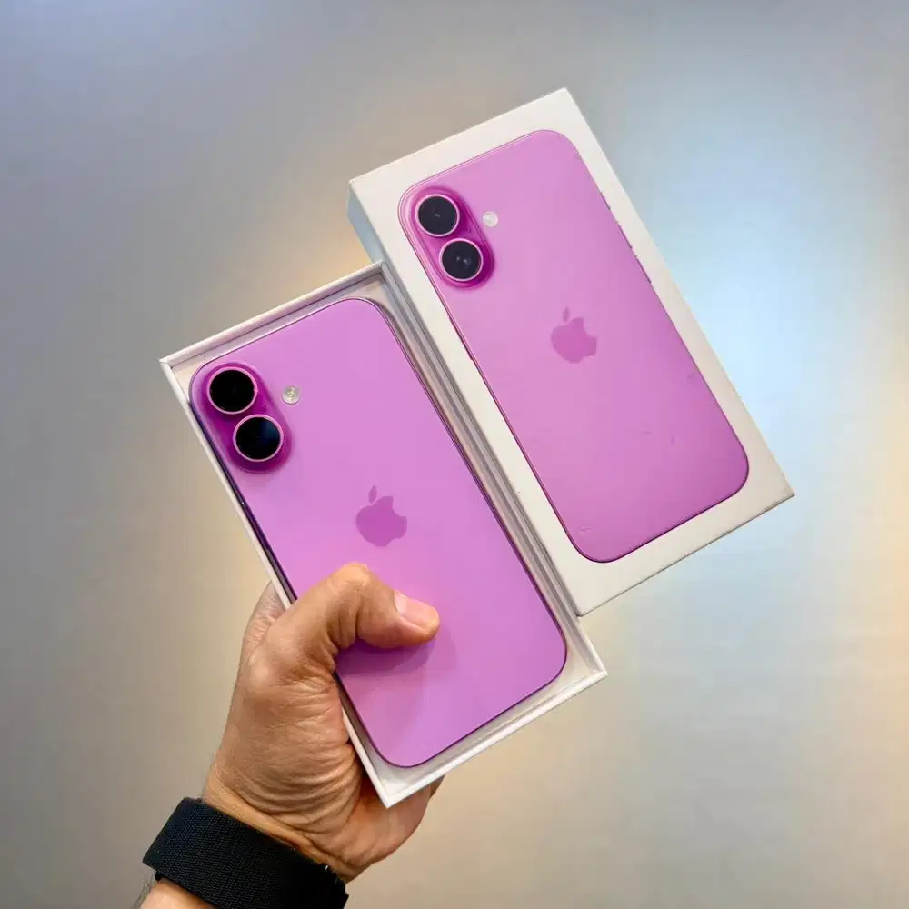 iPhone 16 128Gb Pink ibox bisa tukar tambah