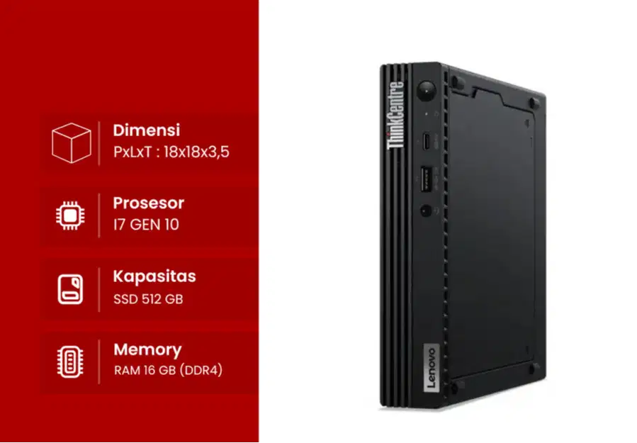 MINI LENOVO THINKCENTER M80Q Gen10 RAM DDR4 Variasi N-SUR