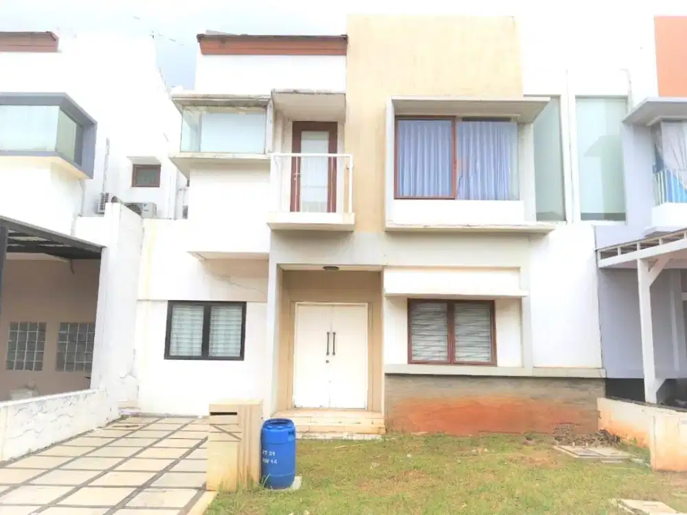 Rumah Cluster Alamanda 2lt 9x17 149m type 3KT JGC Jakarta Garden City