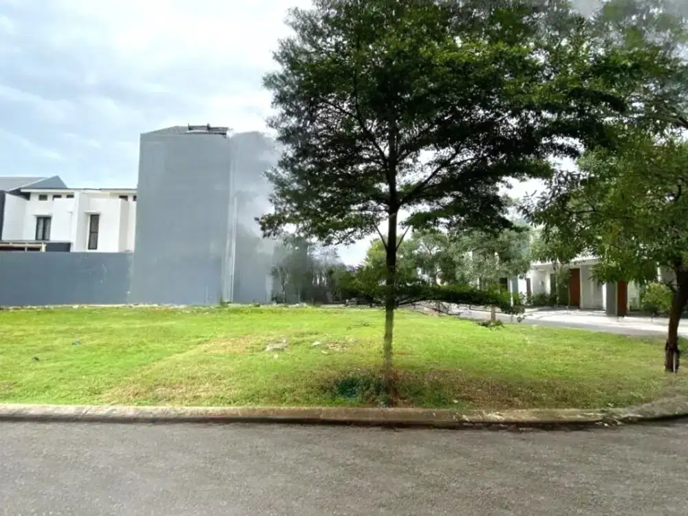 Kavling hoek luas 190m Cluster Shinano JGC Jakarta Garden City Cakung