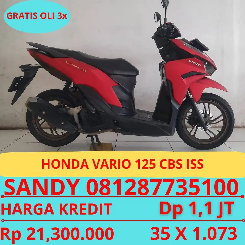 HONDA VARIO 125 DP MURAH 1,1 JUTA GUYSS