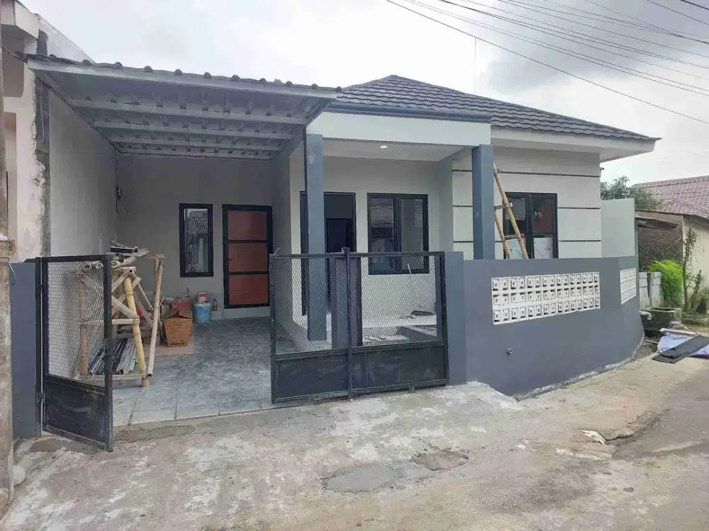 rumah baru ciomas permai minimalis modern akses tol dan stasiun