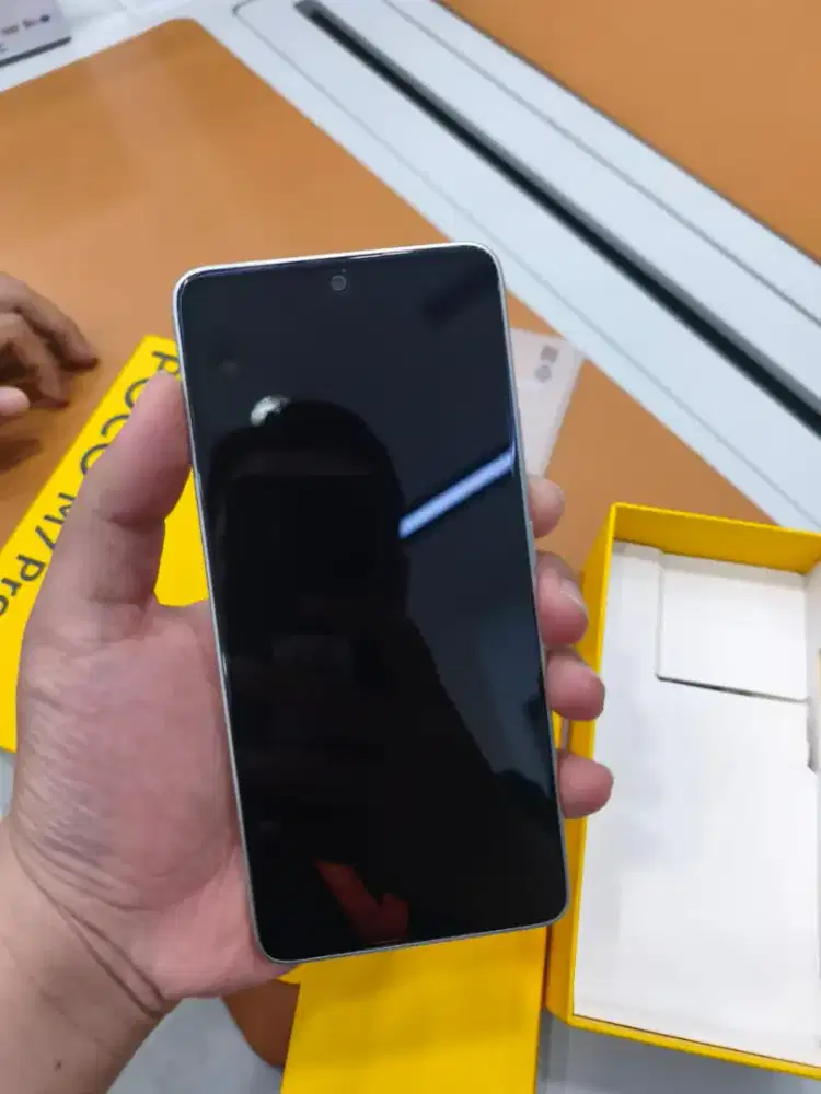 Poco m7 pro 5g 8/256 fullset mulus