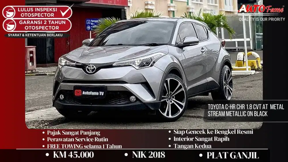 Toyota C-HR CHR 1.8 CVT AT 2018
