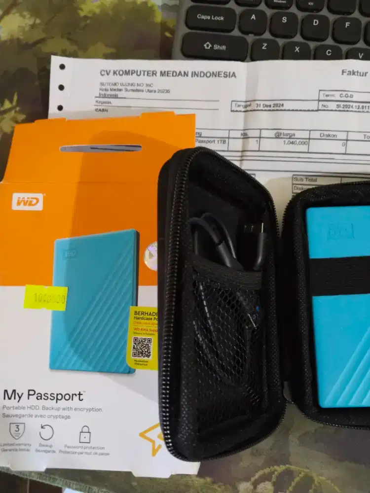 Harddisk Eksternal WD 1TB - HDD External