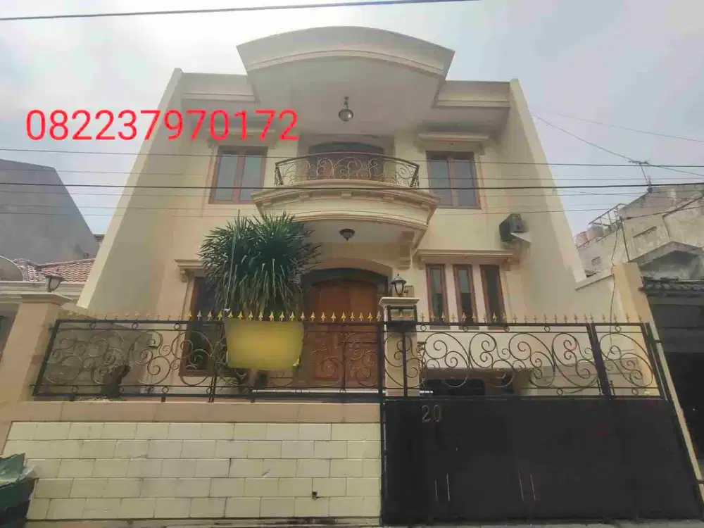 DIJUAL RUMAH  STRATEGIS 3,5 LANTAI DI RAWAMANGUN PULO GADUNG JAKARTA TIMUR