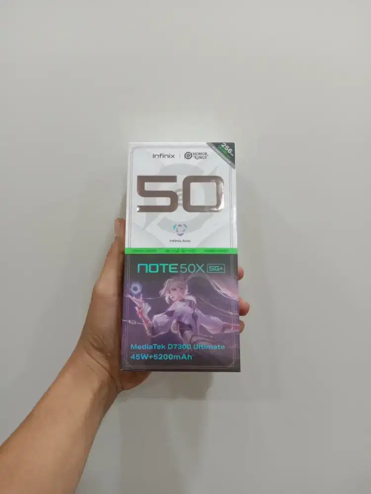 [ Fast respon WA ] Infinix Note 50x 5G 8+8/256 Garansi resmi 1thn