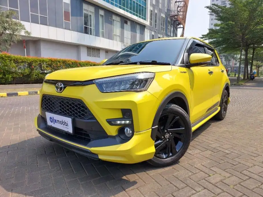 DP RINGAN Toyota Raize 1.0 T GR SPORT Two Tone AT 2021 Kuning C6LOZ