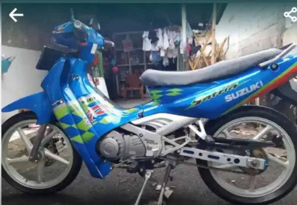 Dijual Satria Lumba Biru 2003