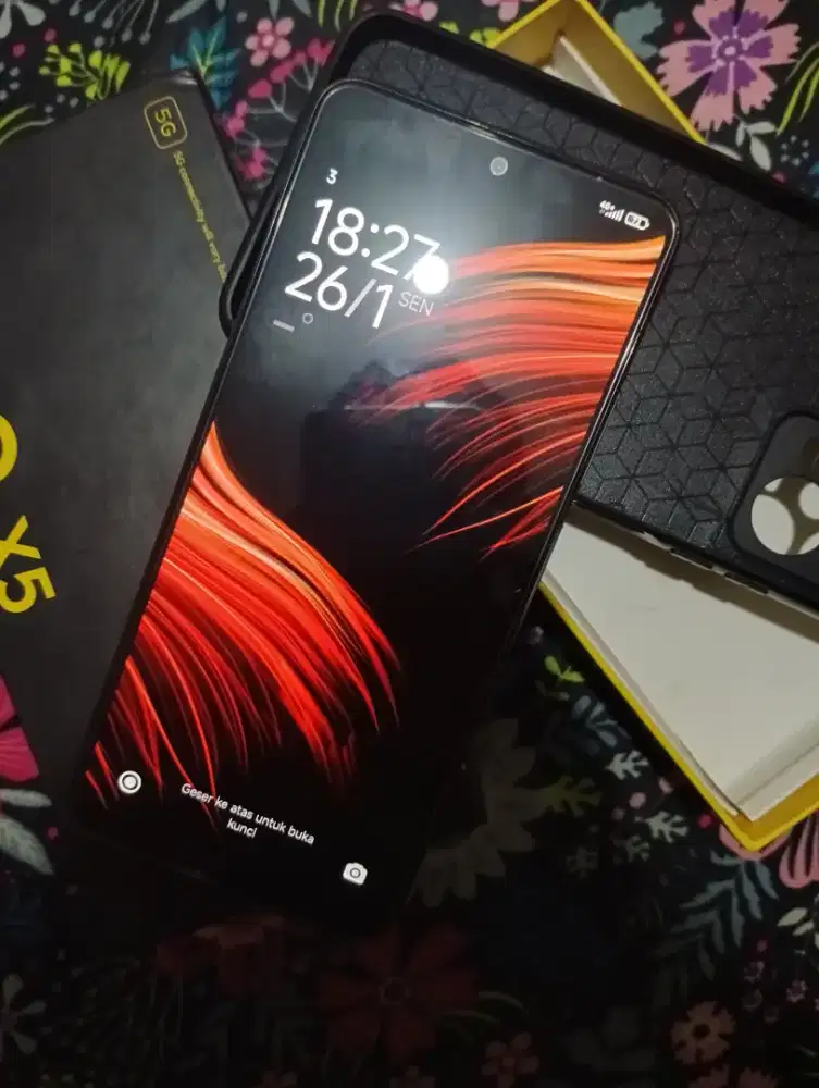 Hp Poco X5 5G 8/256 Fullset Original