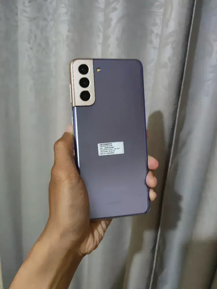 samsung s21 plus 8gb/256gb sein fullset second normal