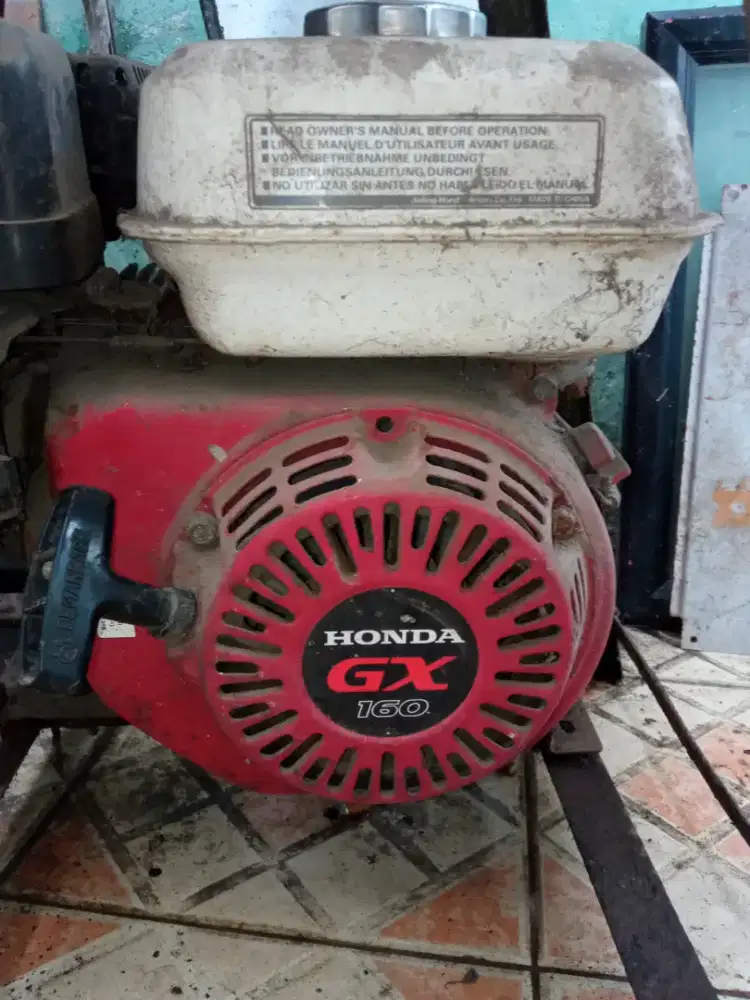 MESIN PARUT KELAPA HONDA GX 160 SUDAH LAMA TAK TERPAKAI