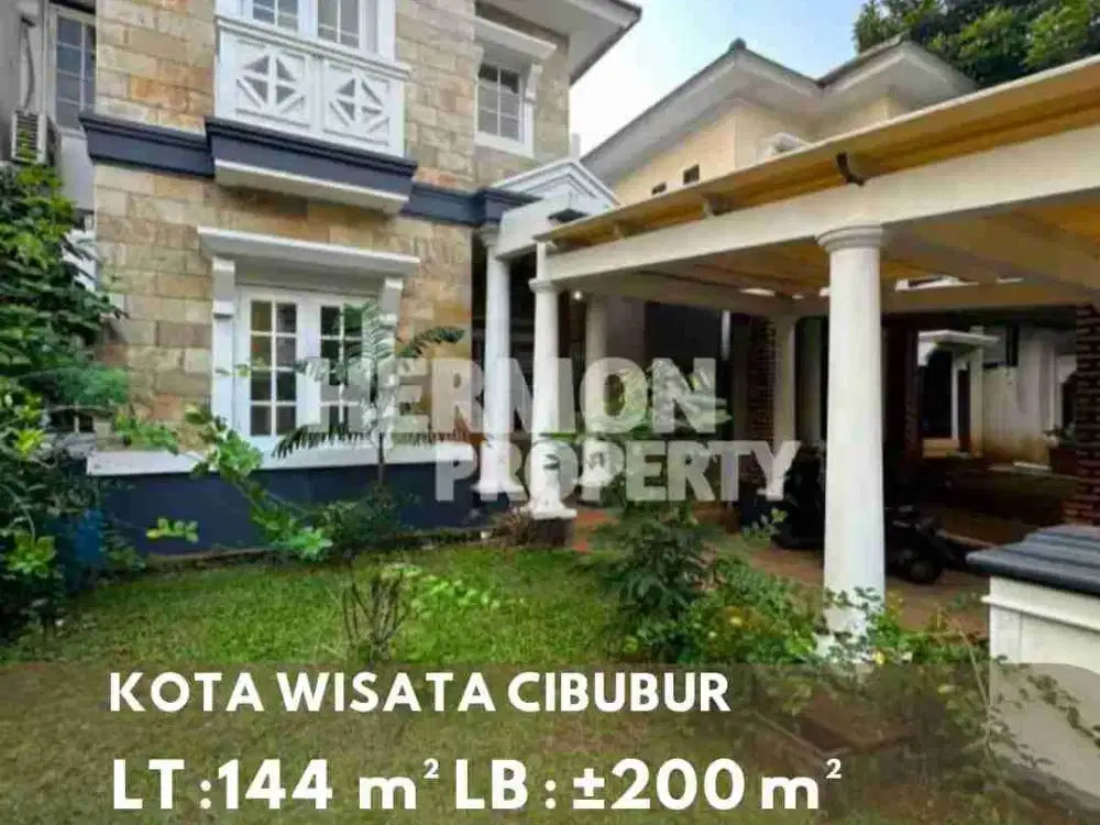 DIJUAL CEPAT Rumah Di Kota Wisata , Harga Miring & Bangunan Besar