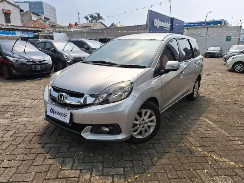 DP MURAH Honda Mobilio 1.5 E Bensin-AT 2014 Abu CBYWB