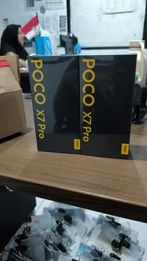 New Poco x7 pro ram12/512 garansi resmi 1 tahu