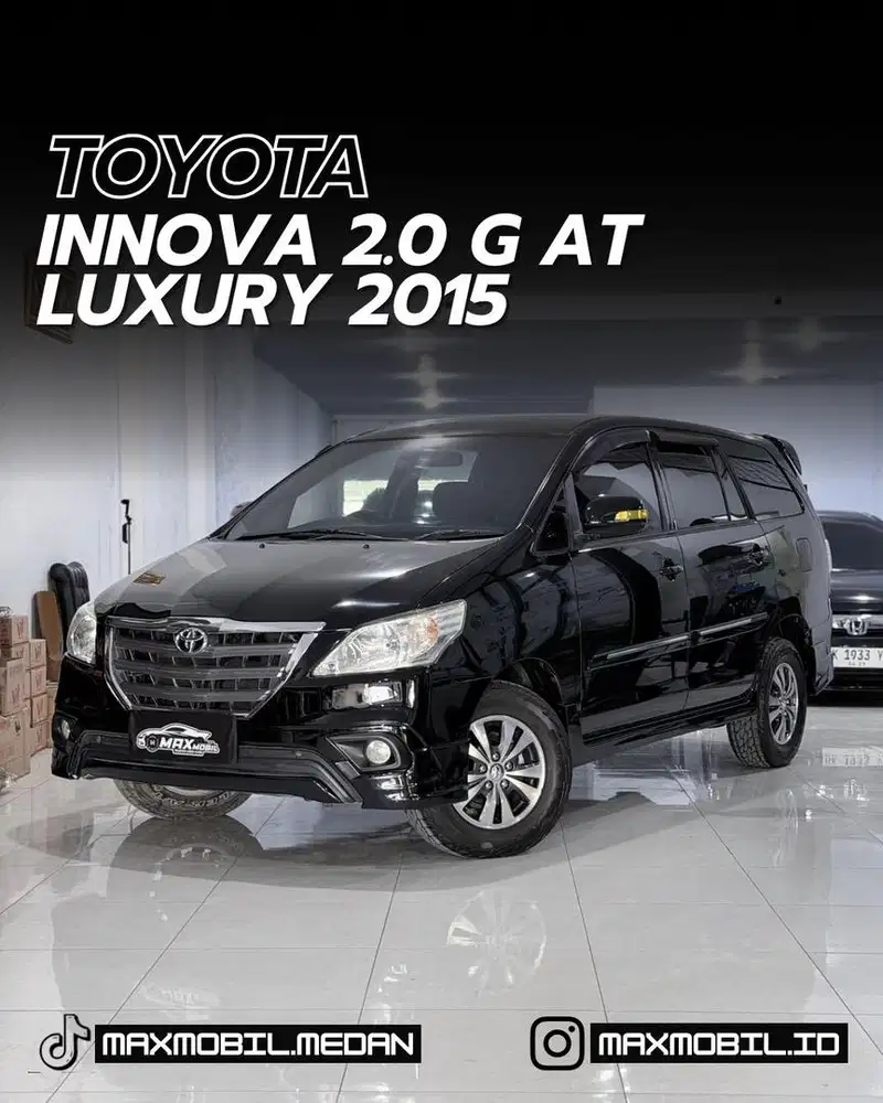 [ODO 120RB‼️] TOYOTA KIJANG INNOVA 2.0 G AT LUXURY 2015 pemakaian 2016