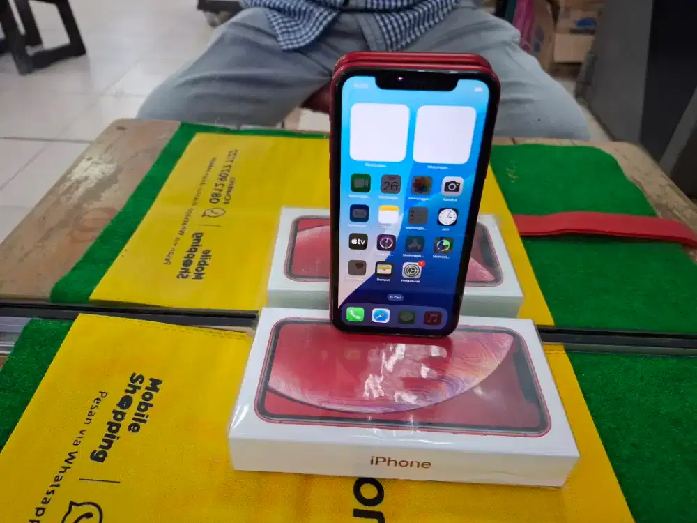 Iphone XR 128 resmi pa/a mulus no minus lengkap normal