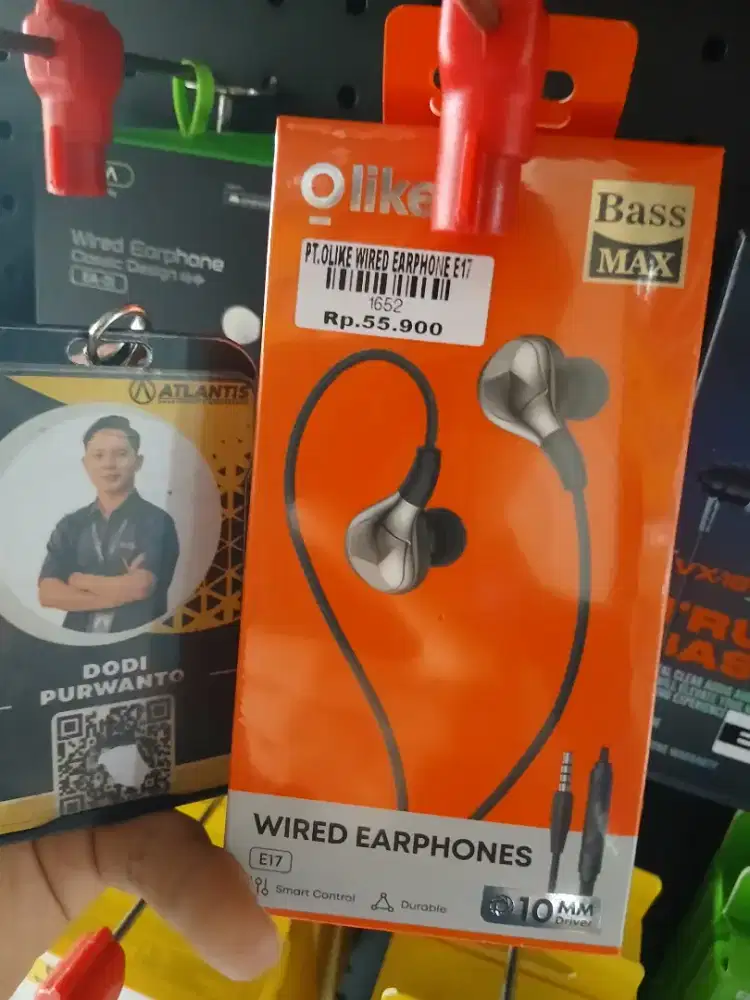 OLIKE WIRED EARPHONE E17  |ATLANTIS DAHSYAT