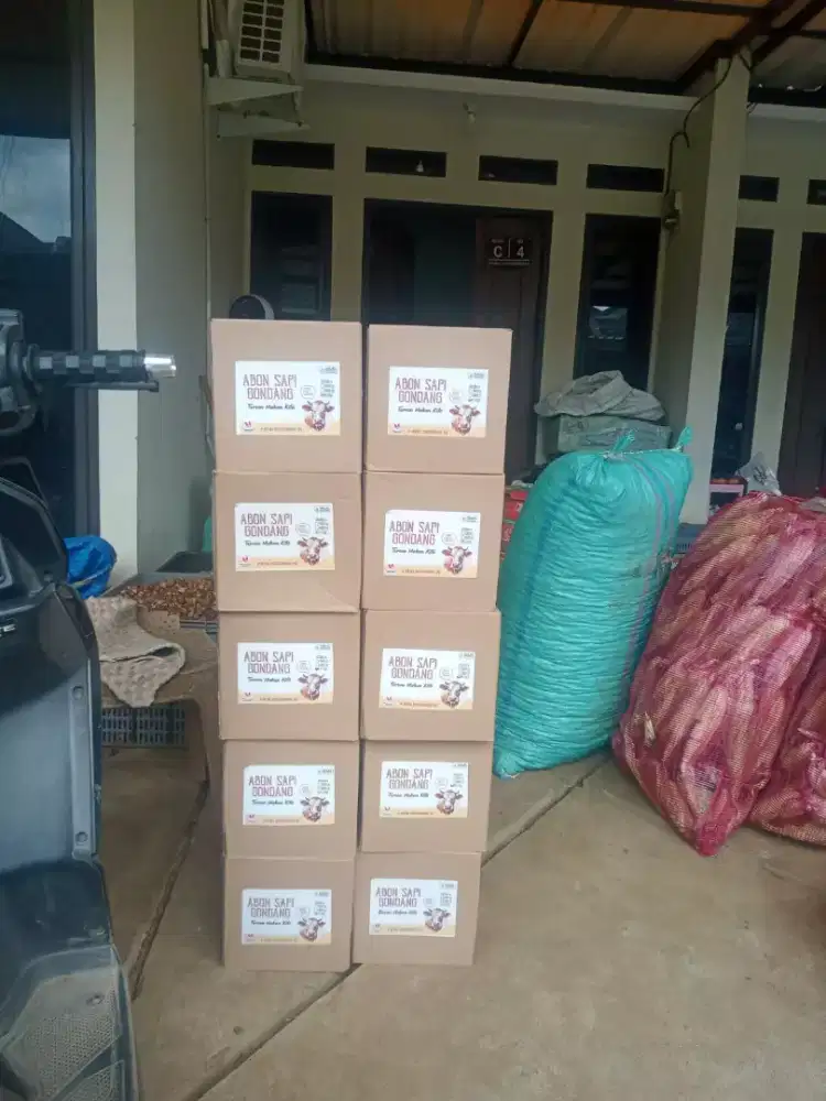 Abon Sapi Gondang 1 Karton Isi 5kg