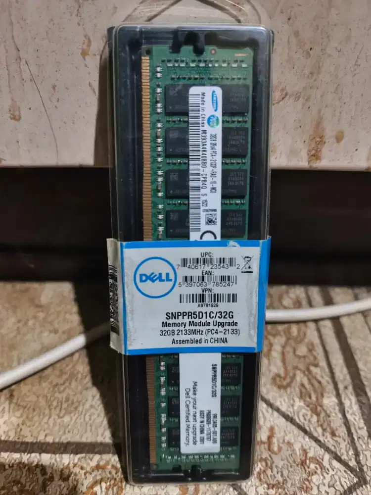 Ram server dell 32gb ddr4 ECC REG