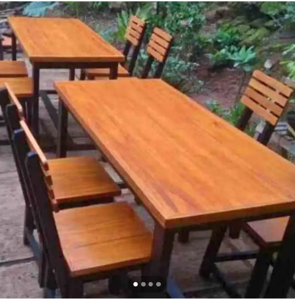 di juwal meja kursi makan 1 set