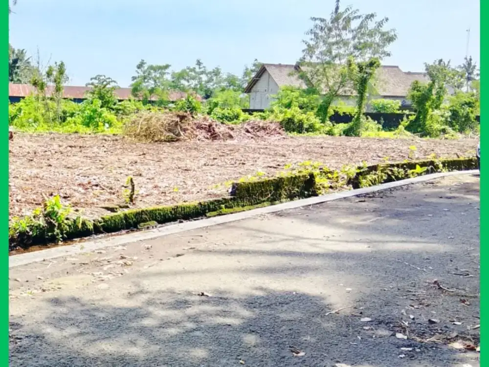 Tanah Kavling SHM Pekarangan Barat Jl Palagan km14 Jogja