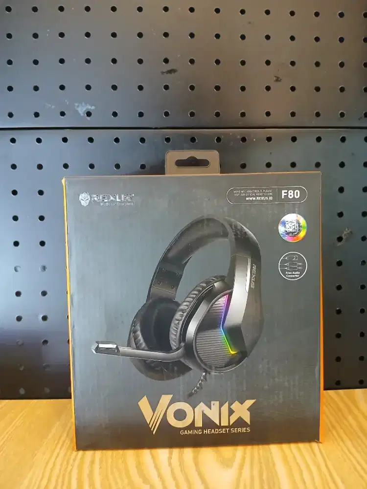 REXUS VONIX F80 RGB Gaming Headset