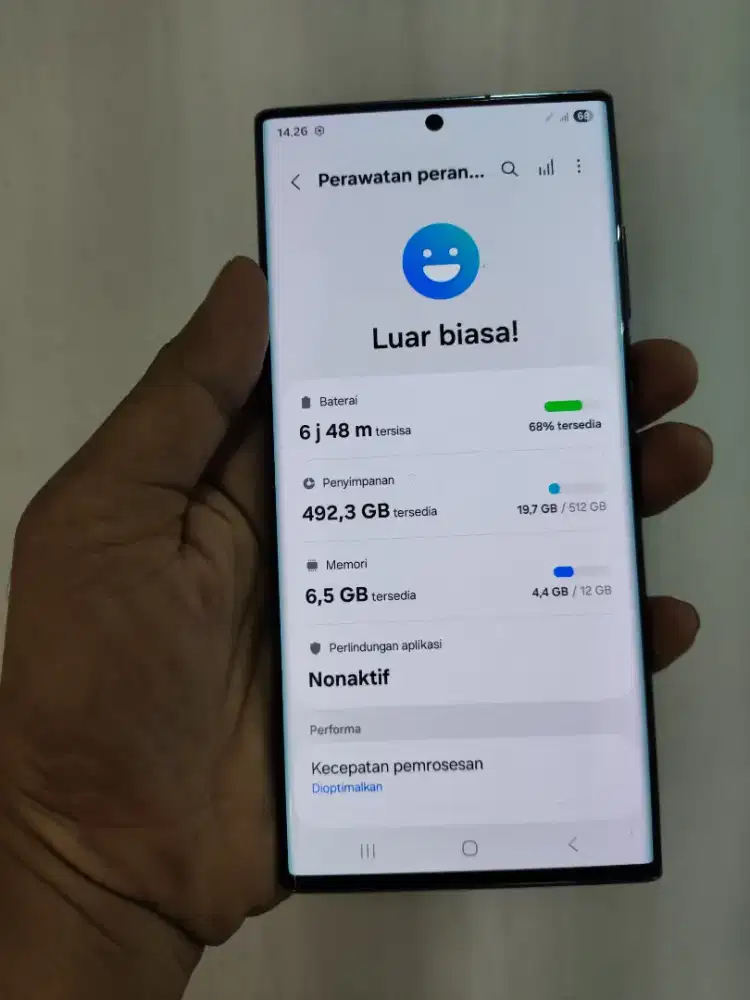 Samsung s22 ultra 12/512 lengkap