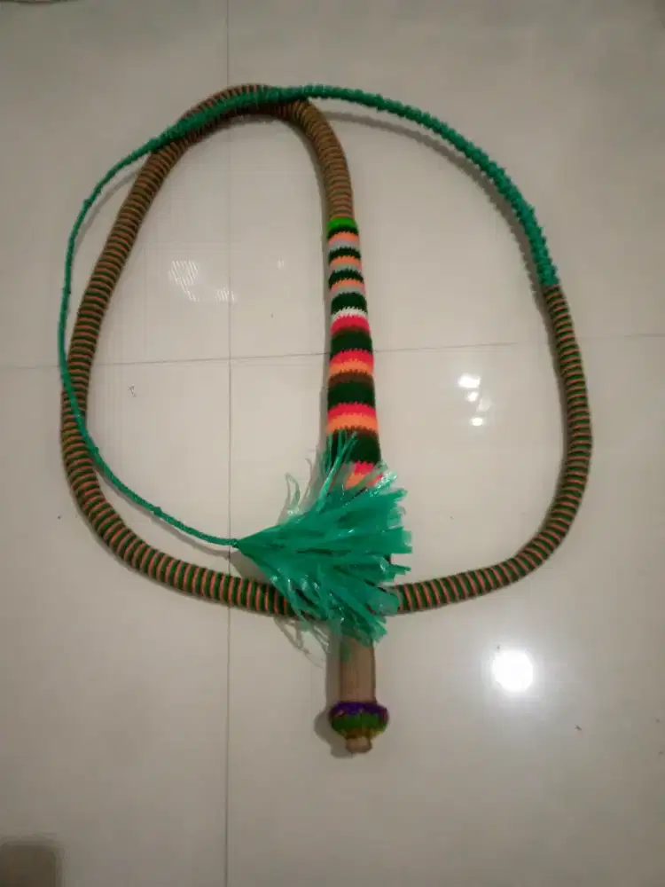 Pecut bopo model songket/rajut