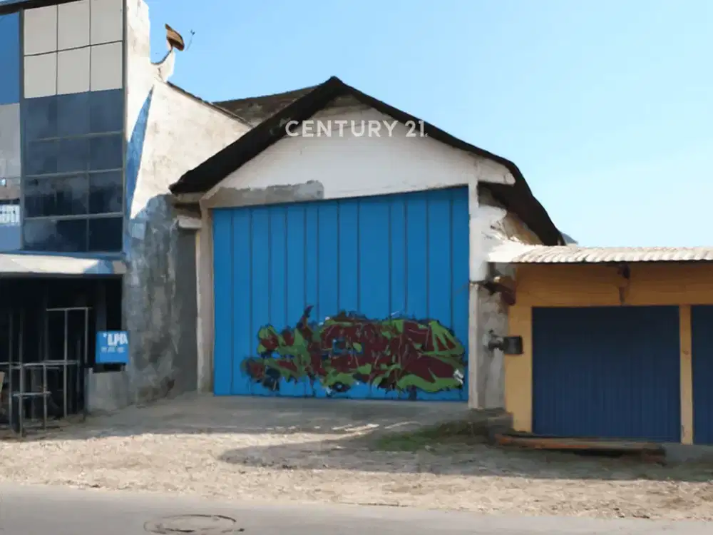 Gudang Luas Bangunan 1800 M Akses Mudah Di RR Selatan