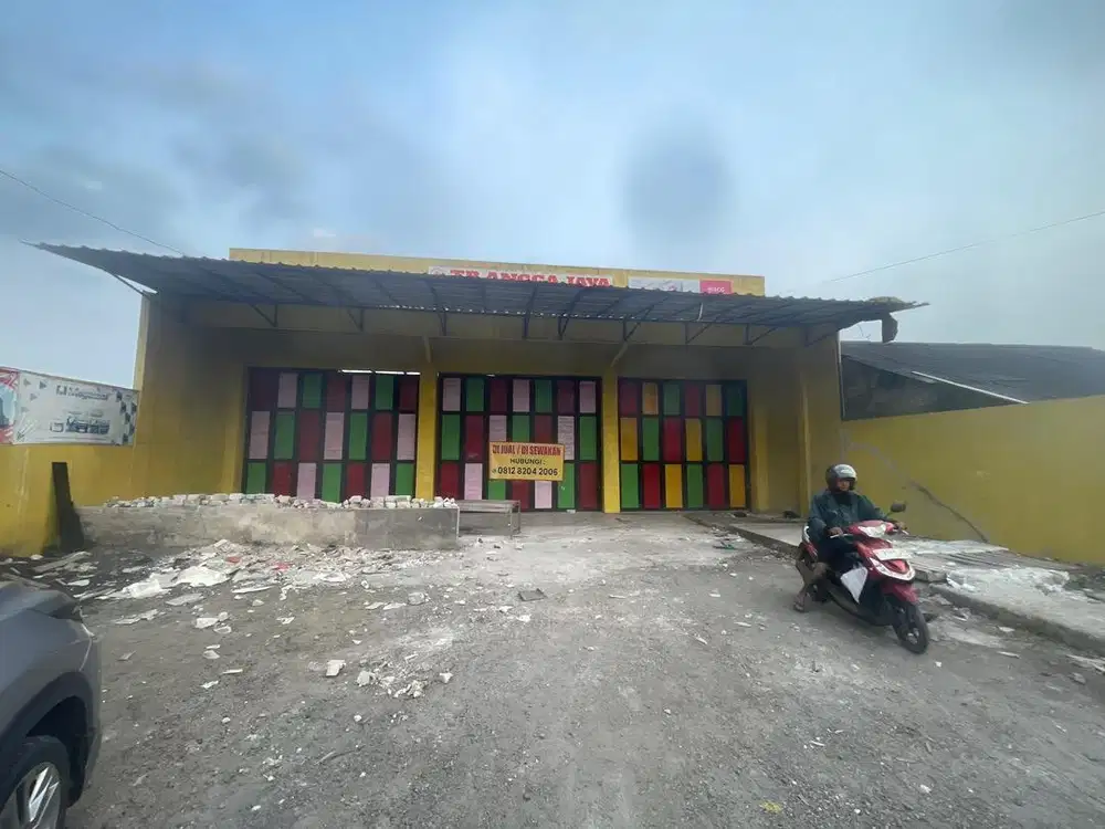 disewakan ruko strategis luas murah