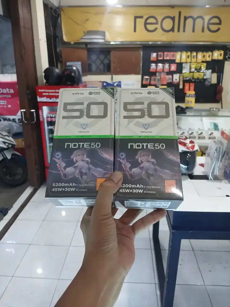 Berminat Silahkan WA Infinix Note 50 8+8/256 Garansi resmi 1thn