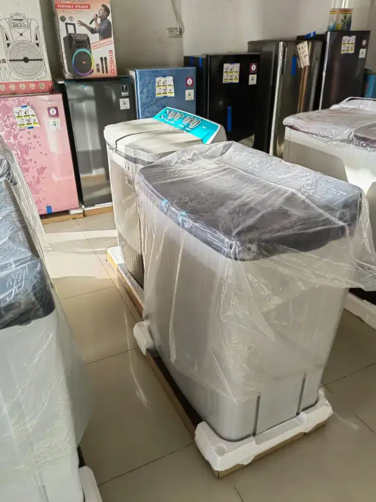 MESIN CUCI 2 TABUNG AQUA